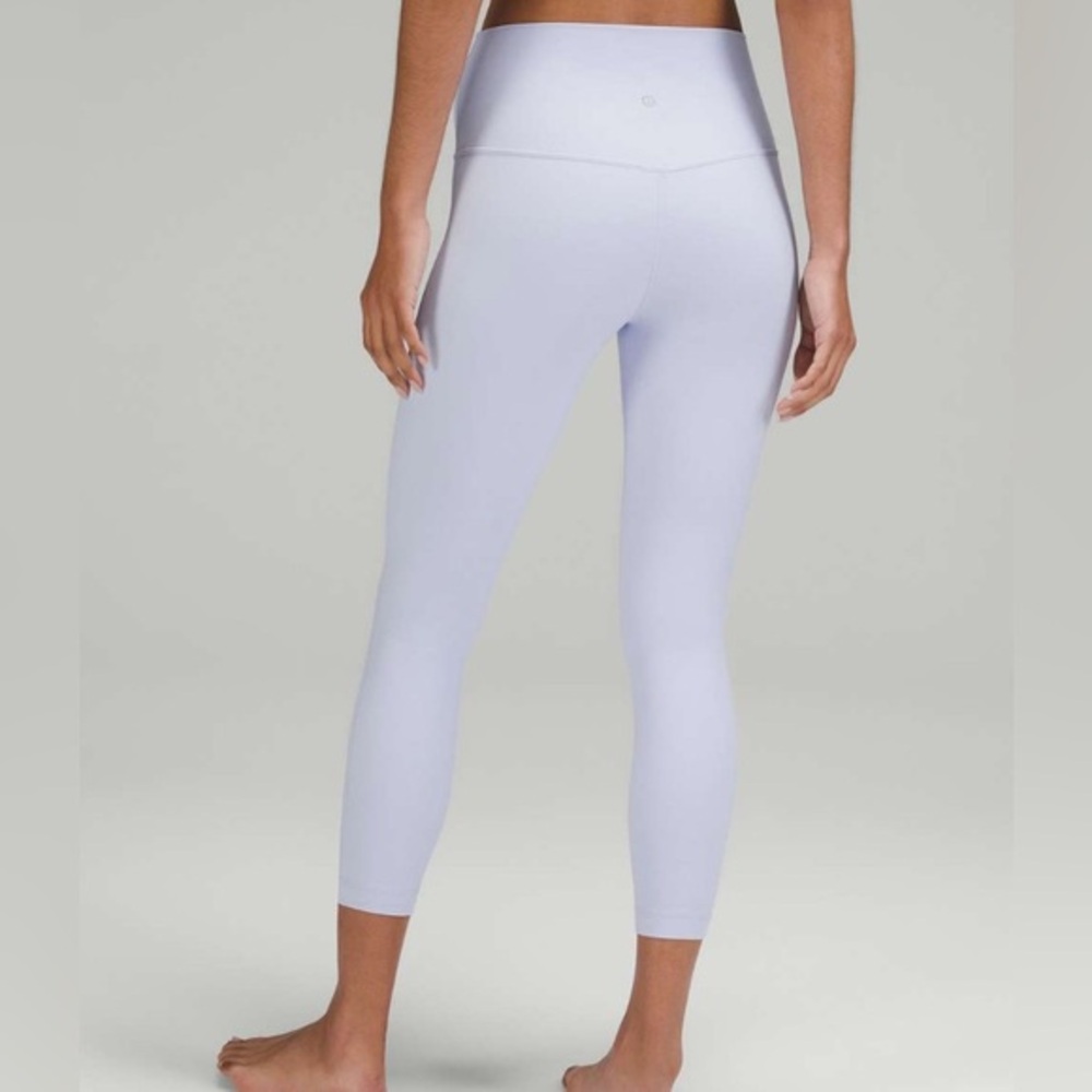 Lululemon Align High-Rise Crop 23" Leggings Pastel Blue